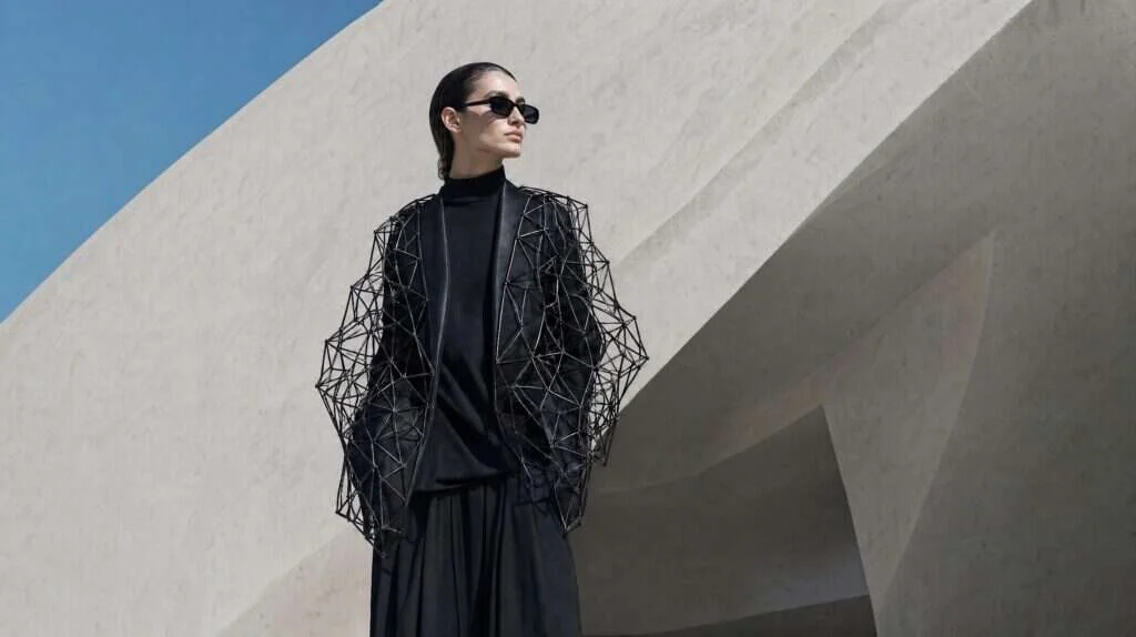 Exoshell Black look 1, AND fashion collection