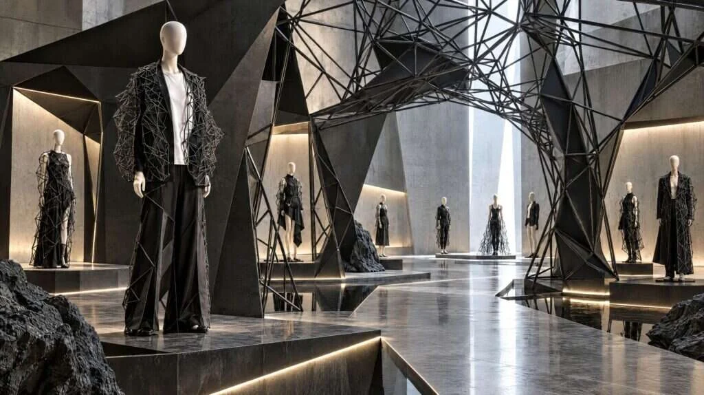 Exoshell Black look 3, AND fashion collection