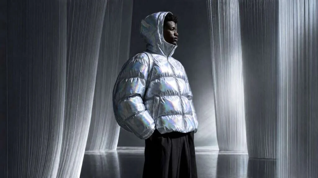 Chrome Aurora look 1, AND fashion collection