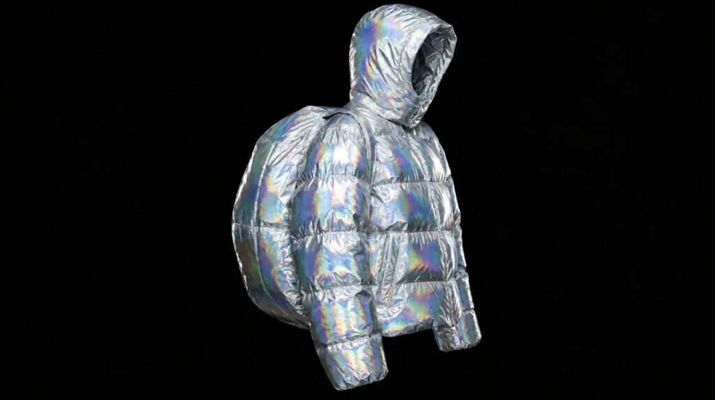 Chrome Aurora look 2, AND fashion collection