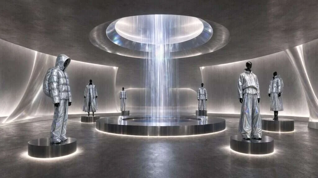Chrome Aurora look 3, AND fashion collection