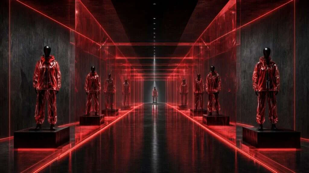 Liquid Red look 3, AND fashion collection