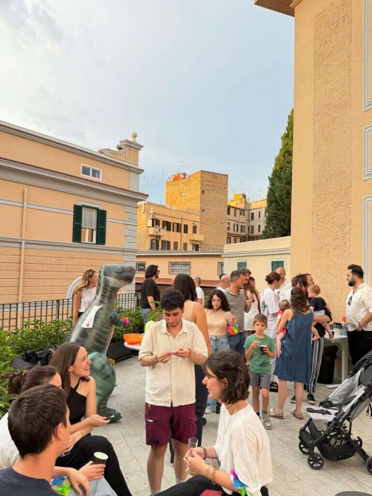 Inside the AND studio in Rome