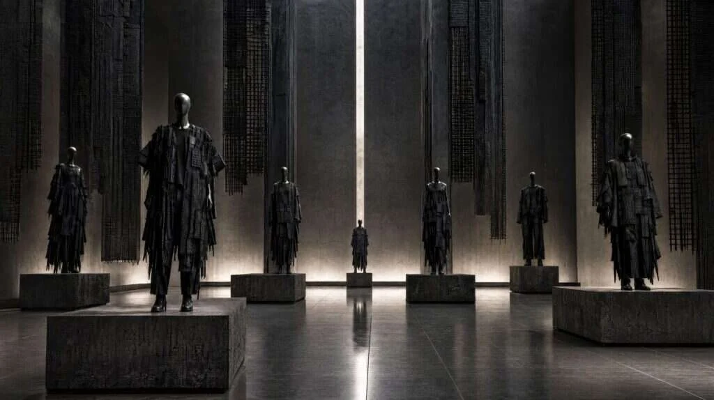 Black Matter look 3, AND fashion collection