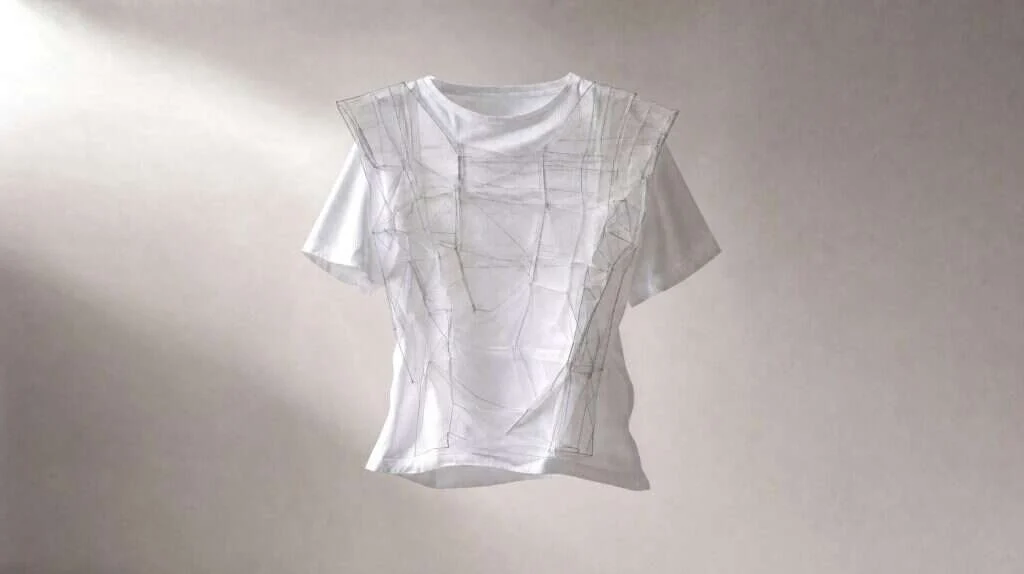 Interlacing White look 2, AND fashion collection