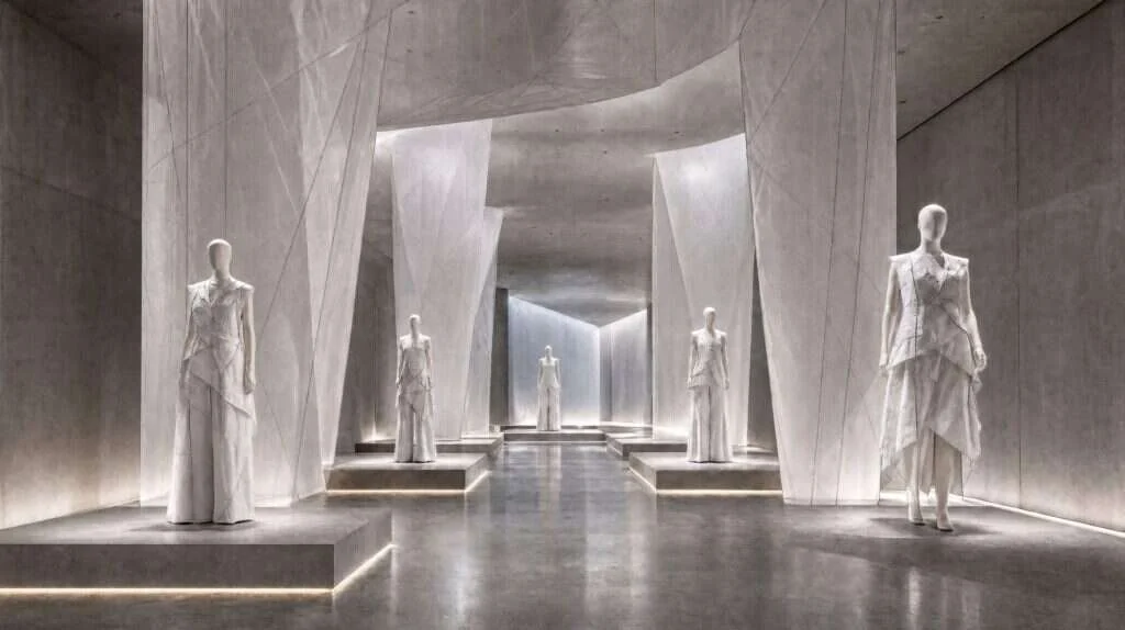 Interlacing White look 4, AND fashion collection
